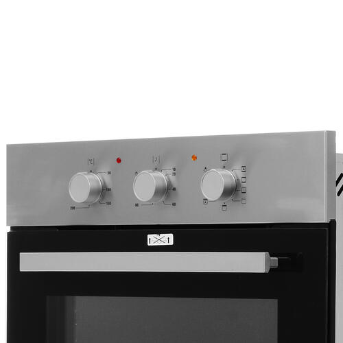 Купить Электрический духовой шкаф Hansa BOEI68161 серебристый  1258550. Характеристики, отзывы и цены в Донецке