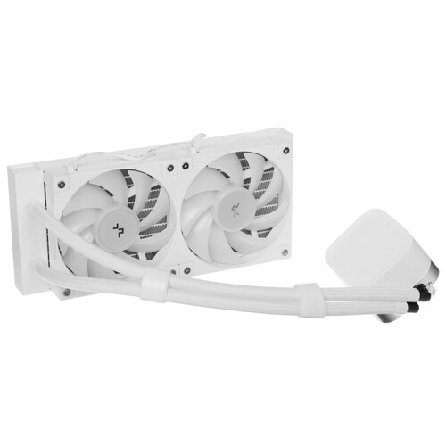 Купить Система охлаждения DEEPCOOL LP240 WH  белая  5619657. Характеристики, отзывы и цены в Донецке