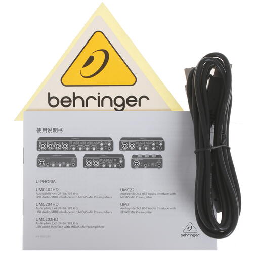 Купить Внешняя звуковая карта BEHRINGER UMC22  4746013. Характеристики, отзывы и цены в Донецке