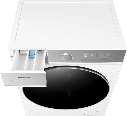 Купить Стирально-сушильная машина Hisense WD5I8043BWF1 белый  9281302. Характеристики, отзывы и цены в Донецке