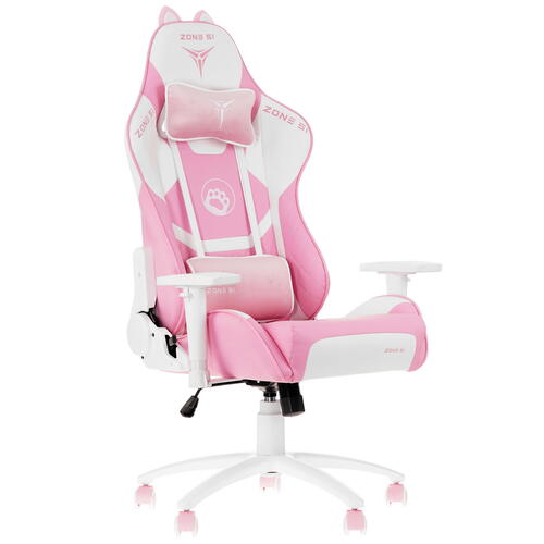 Купить Кресло игровое ZONE 51 KITTY розовый  5403765. Характеристики, отзывы и цены в Донецке