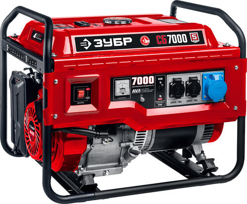 Купить Электрогенератор   бензиновый Зубр СБ-7000  5307694. Характеристики, отзывы и цены в Донецке