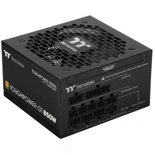 Купить Блок питания Thermaltake Toughpower GT 850W [PS-TPT-0850FNFAGE-3] черный  5489392. Характеристики, отзывы и цены в Донецке