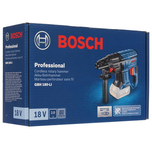 Купить Перфоратор Bosch GBH 180-LI Professional PRO 18V , Без ЗУ, Без АКБ  8185444. Характеристики, отзывы и цены в Донецке
