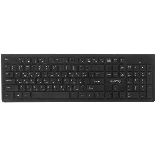 Купить Клавиатура+мышь беспроводная   Smartbuy SBC-206368AG-K черный  1387358. Характеристики, отзывы и цены в Донецке
