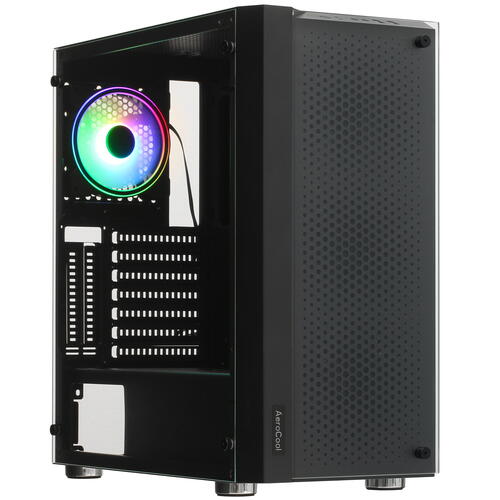 Купить Корпус AeroCool Skribble-G [ACCM-PB28013.11] черный  5037923. Характеристики, отзывы и цены в Донецке