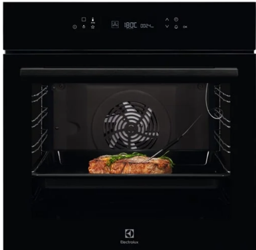 Купить Электрический духовой шкаф Electrolux EOE7C31Z черный  9105371. Характеристики, отзывы и цены в Донецке