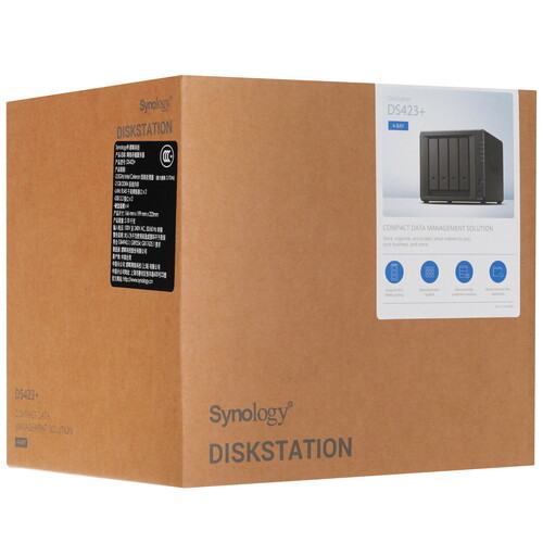 Купить Сетевое хранилище (NAS) Synology DiskStation DS423+  5447335. Характеристики, отзывы и цены в Донецке