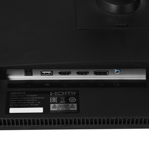 Купить 27" Монитор AIWA MU270A-K черный  5481757. Характеристики, отзывы и цены в Донецке