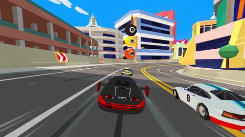 Купить Игра Hotshot Racing (Switch)  5483986. Характеристики, отзывы и цены в Донецке