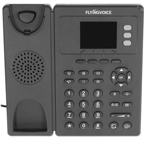 Купить Телефон VoIP Flyingvoice FIP11CP серый  9089011. Характеристики, отзывы и цены в Донецке