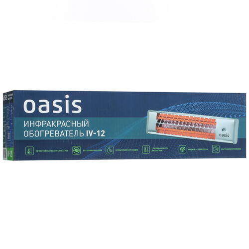 Купить Инфракрасный обогреватель Oasis IV-12  5082137. Характеристики, отзывы и цены в Донецке