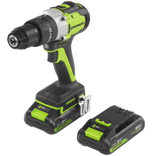 Купить Дрель-шуруповерт GreenWorks GD24DD60 24V  9305506. Характеристики, отзывы и цены в Донецке