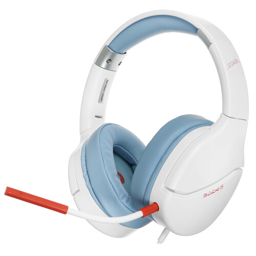 Купить Проводные наушники Sades SA-725 Spower белый 2024  5609820. Характеристики, отзывы и цены в Донецке