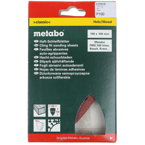 Купить Шлифовальный лист Metabo 625606000  1151252. Характеристики, отзывы и цены в Донецке