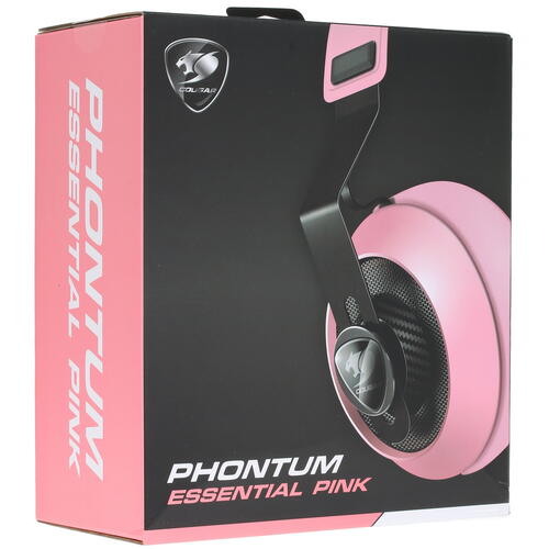 Купить Проводные наушники COUGAR PHONTUM ESSENTIAL розовый  1308867. Характеристики, отзывы и цены в Донецке