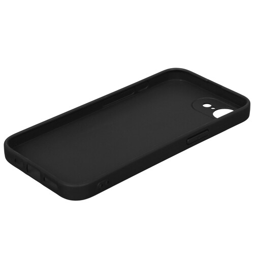 Купить Накладка  BoraSCO Silicone Case для Apple iPhone 16e черный  5618814. Характеристики, отзывы и цены в Донецке