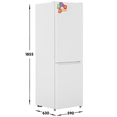 Купить Холодильник с морозильником   Nordfrost RFC 350 NFW белый  9944653. Характеристики, отзывы и цены в Донецке