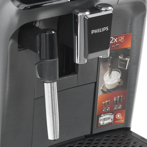 Купить Кофемашина автоматическая Philips EP1224/00 серый  1659525. Характеристики, отзывы и цены в Донецке