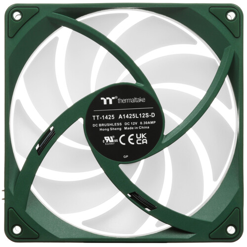 Купить Комплект вентиляторов Thermaltake CT140 EX ARGB Sync Racing Green  5608996. Характеристики, отзывы и цены в Донецке