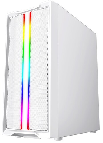 Купить Корпус PowerCase Mistral Evo [CMIEW-F4S] белый  5481467. Характеристики, отзывы и цены в Донецке