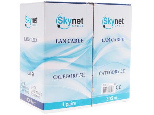 Купить Витая пара SkyNet Premium CSP-UTP-4-CU  1095798. Характеристики, отзывы и цены в Донецке