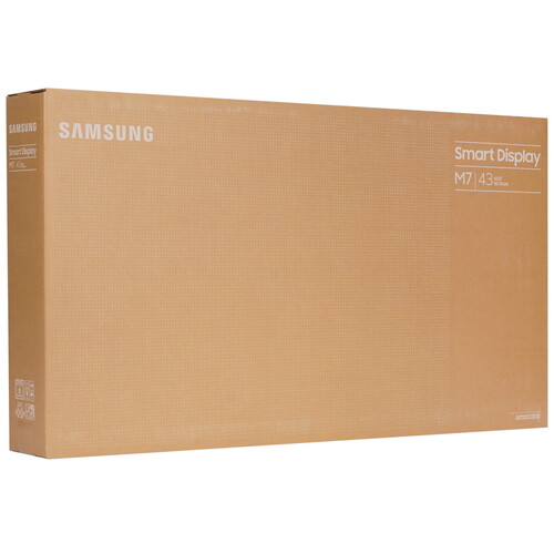Купить 43" Смарт-монитор Samsung Smart M7 M70D S43DM700UI черный  5469082. Характеристики, отзывы и цены в Донецке