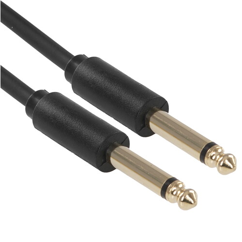 Купить Кабель   Telecom jack 6.3 мм - jack 6.3 мм черный  5602586. Характеристики, отзывы и цены в Донецке