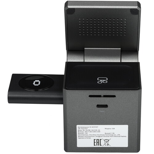 Купить Беспроводное зарядное устройство ACEFAST E18 серый  5464019. Характеристики, отзывы и цены в Донецке