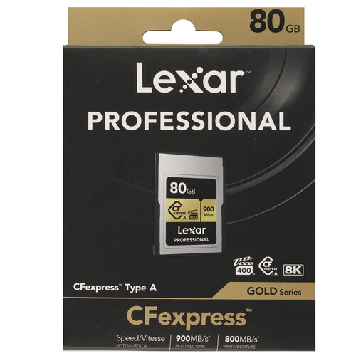 Купить Карта памяти Lexar Professional CFexpress Card Type A 80 ГБ  9194486. Характеристики, отзывы и цены в Донецке