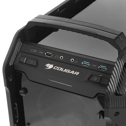 Купить Корпус Cougar PANZER EVO RGB  черный  1303790. Характеристики, отзывы и цены в Донецке