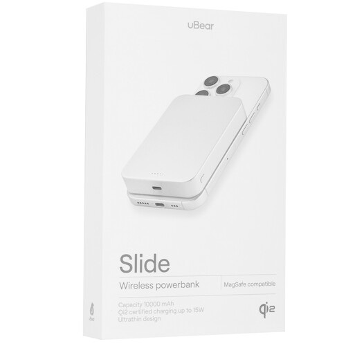 Купить Портативный аккумулятор uBear Slide 10000 белый  9268166. Характеристики, отзывы и цены в Донецке
