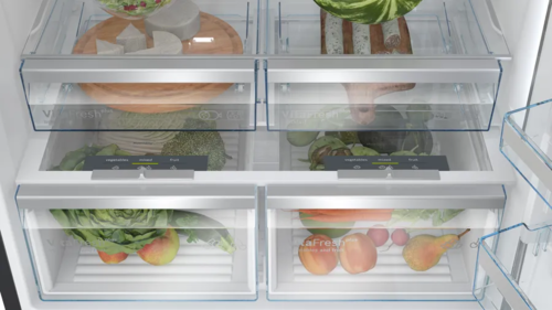 Купить Холодильник с морозильником   Bosch KGP86AXB0N черный  9258310. Характеристики, отзывы и цены в Донецке