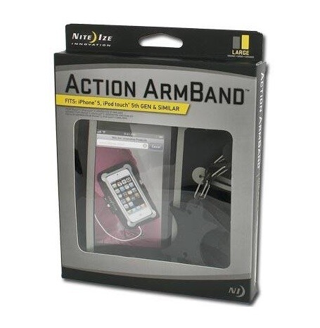 Купить Спортивный чехол  Nite Ize Action Armband для универсальный 5.1" черный  5480828. Характеристики, отзывы и цены в Донецке