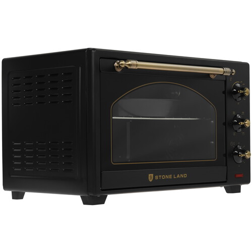 Купить Мини-печь Stone Land SLO-3801B черный  9309146. Характеристики, отзывы и цены в Донецке