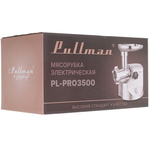 Купить Мясорубка электрическая Pullman PL-PRO3500 серый  9225277. Характеристики, отзывы и цены в Донецке