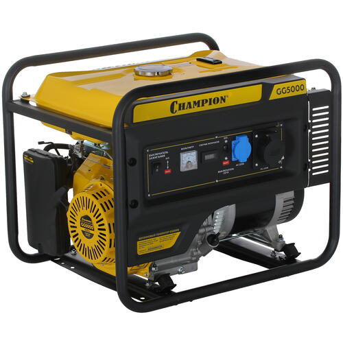 Купить Электрогенератор   бензиновый Champion GG5000  5370317. Характеристики, отзывы и цены в Донецке