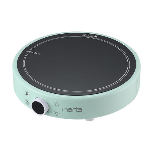 Купить Плита компактная электрическая Marta MT-HP4222A зеленый  9091476. Характеристики, отзывы и цены в Донецке