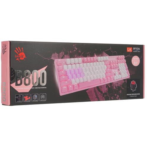 Купить Клавиатура  проводная A4Tech Bloody B800  4891211. Характеристики, отзывы и цены в Донецке