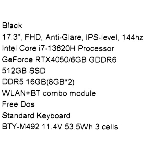 Купить 17.3" Ноутбук MSI Katana 17 B13VEK-1088XRU черный  5466886. Характеристики, отзывы и цены в Донецке