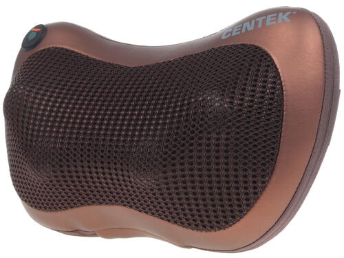 Купить Массажная подушка Centek CT-2197 коричневый  1139990. Характеристики, отзывы и цены в Донецке