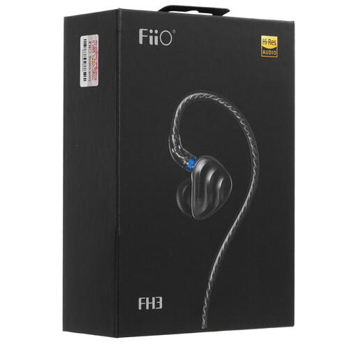 Купить Проводные наушники FiiO FH3 черный  9925881. Характеристики, отзывы и цены в Донецке