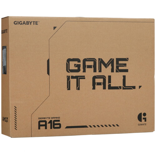 Купить 16" Ноутбук GIGABYTE GAMING A16 3TH черный  5638073. Характеристики, отзывы и цены в Донецке