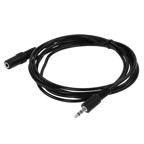 Купить Кабель   Сигнал 3.5 mm jack - 3.5 mm jack черный  5480119. Характеристики, отзывы и цены в Донецке