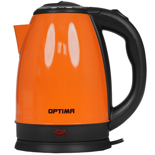 Купить Электрочайник OPTIMA EK-1808SS оранжевый  9269569. Характеристики, отзывы и цены в Донецке
