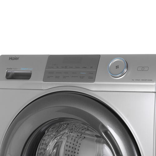 Купить Стиральная машина Haier HW60-BP12959BS серебристый  1649392. Характеристики, отзывы и цены в Донецке