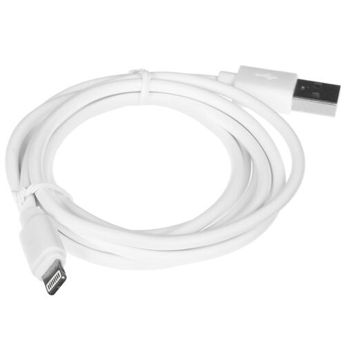 Купить Кабель круглый FinePower Lightning 8-pin - USB 2.0 Type-A белый 1.5 м  1385773. Характеристики, отзывы и цены в Донецке