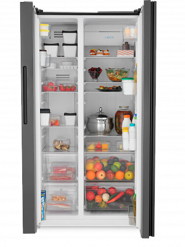 Купить Холодильник Side by Side   ZUGEL ZRSS630B черный  9953099. Характеристики, отзывы и цены в Донецке