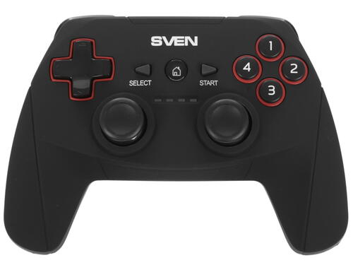 Купить Геймпад беспроводной SVEN GC-2040 черный  1273623. Характеристики, отзывы и цены в Донецке
