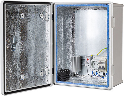 Купить Шкаф коммутационный Mastermann Пластик-2УТ+  9271844. Характеристики, отзывы и цены в Донецке